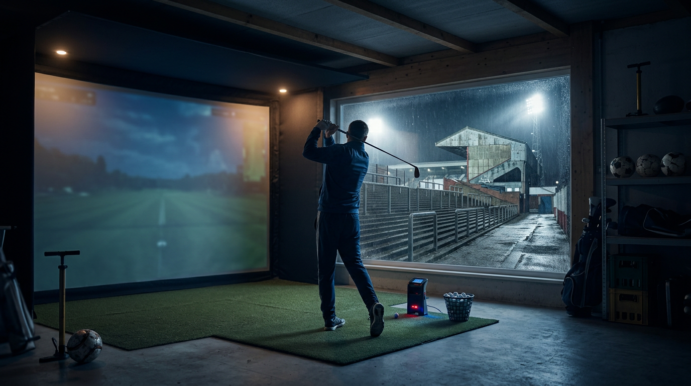 Golf Simulators and Football: Why More Sports Fans Are Bringing Training Home