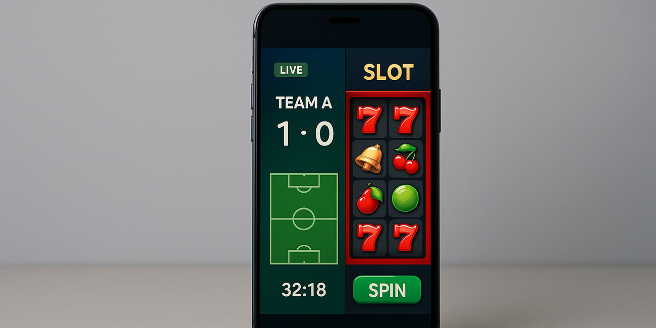 Balancing live scores with mobile gaming on match day